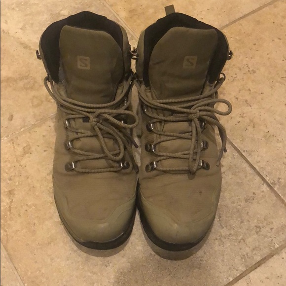 salomon men's outback 500 gtx hiking boots